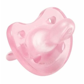 CHICCO- CHUPETA PHYSIO SOFT SIL ROSA 6-12M