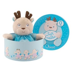 CHICCO-PELUCHE SOFT CUDDLES RENA AZUL