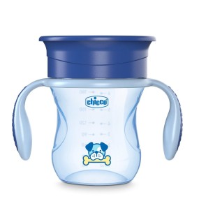 CHICCO- COPO 360 PERFECT CUP 12M+ AZUL