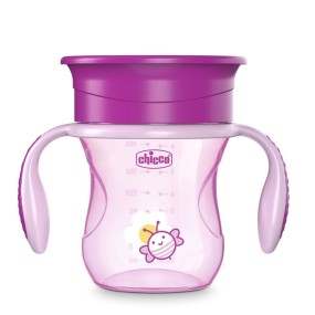 CHICCO- COPO 360 PERFECT CUP 12M+ ROSA