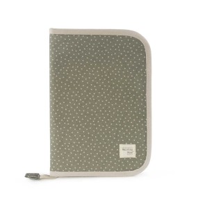 PASITO- PORTA DOC. POLKA DOT POPPY MOSS