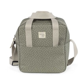 PASITO- BOLSA TÉRMICA POLKA DOT POPPY MOSS