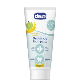 CHICCO- PASTA DENTES MAÇA/BANANA 6-24M