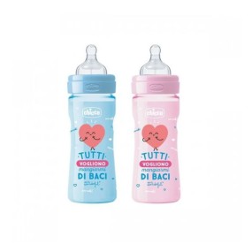 CHICCO- BIBERAO WB MR. WONDERFUL 250ML SILICONE