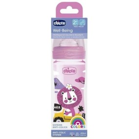 CHICCO- BIBERAO WB PP 250ML SIL 2M+ ROSA