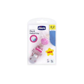 CHICCO- CHUPETA PH MICRO+CLIP GIRL SIL 