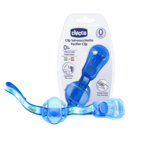 CHICCO-CLIP PROTETOR CHUPETA AZUL