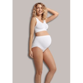 CARR- MATERNITY  SUPPORT PANTY WHITE TAM: S