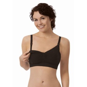 CARRIWELL-SOUTIEN ORGANICO NURSING BRA PRETO TAM: XL