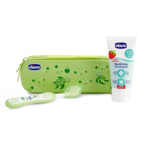 CHICCO- KIT SEMPRE SORRIDENTES VERDE FLUOR