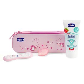 CHICCO- KIT SEMPRE SORRIDENTES ROSA FLUOR